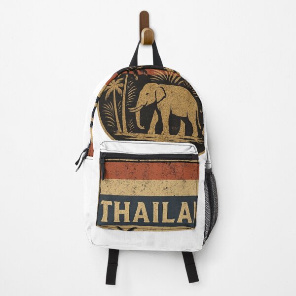 Item preview, Vintage Thailand Elephant Souvenir Design designed and sold by PP Shop.