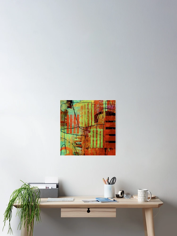 Thumbnail 2 of 3, Poster, Abstract Pattern designed and sold by ViaARTfactory.