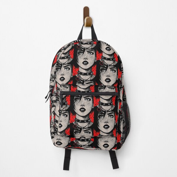 Item preview, A striking comic art portrait of a punk girl. designed and sold by Piotrek0001.