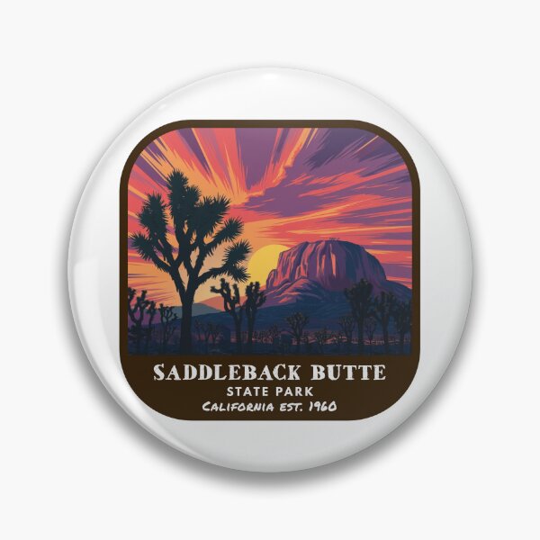 Item preview, Vintage Saddleback Butte State Park (California State Park) designed and sold by RabbitK.