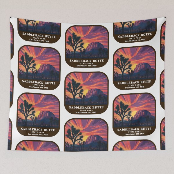 Item preview, Vintage Saddleback Butte State Park (California State Park) designed and sold by RabbitK.