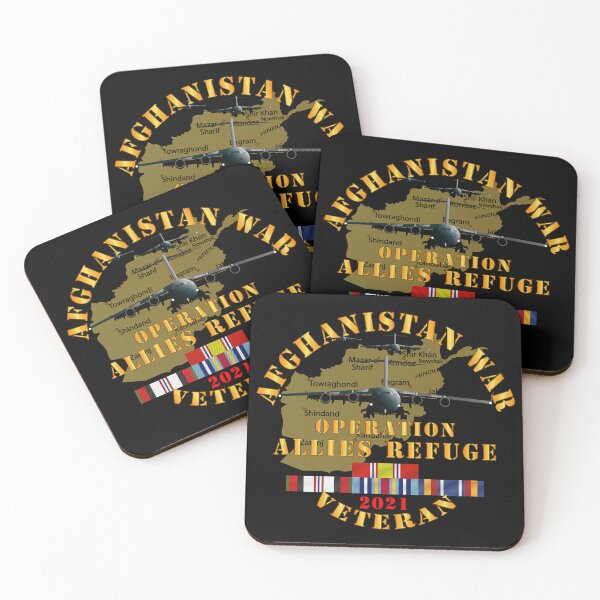 Item preview, Army - Afghanistan War   - Operation Allies Refuge - Veteran w AFGHAN SVC designed and sold by Military Insignia Products.