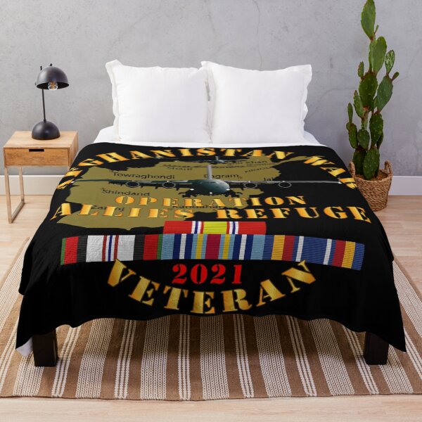 Item preview, Army - Afghanistan War - Operation Allies Refuge - Veteran w AFGHAN SVC designed and sold by Military Insignia Products.