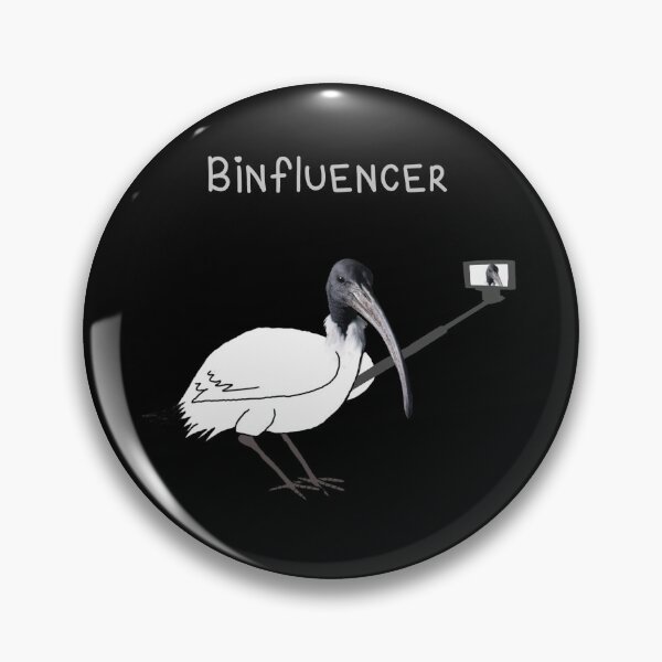 Item preview, Binfluencer - dark background designed and sold by Rob Price.