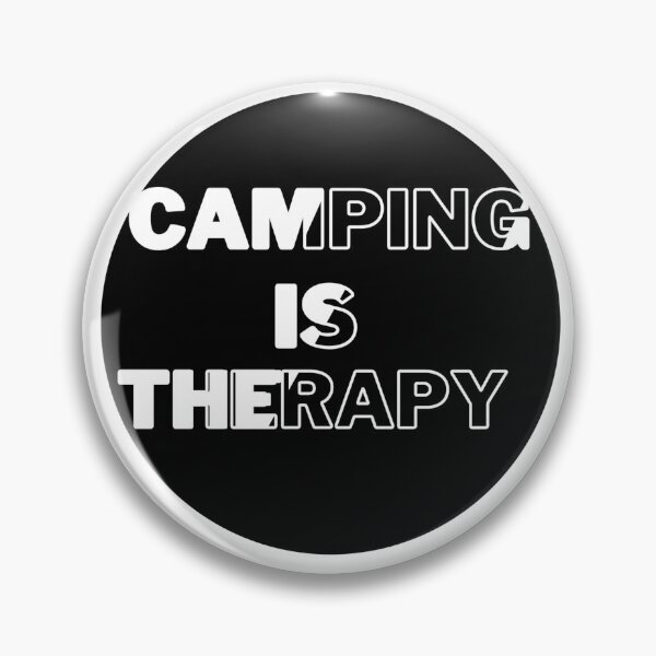Item preview, Camping Is Therapy For All Campers designed and sold by MsArtyCrafts.