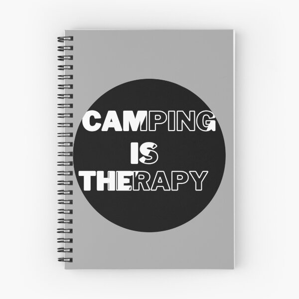 Item preview, Camping Is Therapy For All Campers designed and sold by MsArtyCrafts.