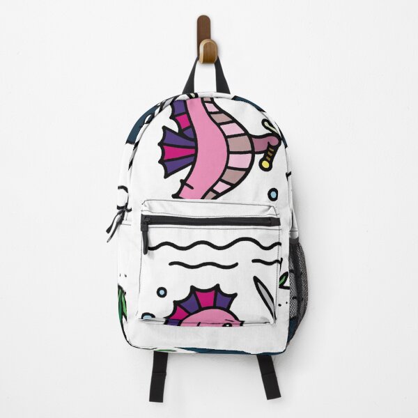 Item preview, Seahorse fighting with Shark designed and sold by ICut3M.