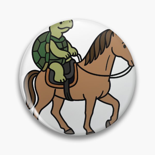 Item preview, Turtle on horse designed and sold by ICut3M.