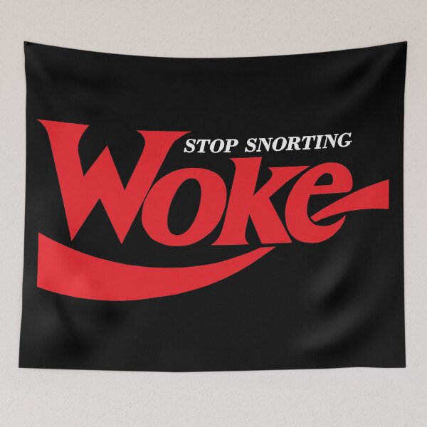 Item preview, Stop Snorting Woke (on black) designed and sold by Allen Peterson.