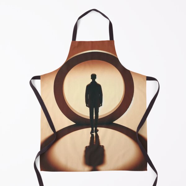 Item preview, Lone Shadow – Minimalist Silhouette on Solid Background Art designed and sold by ashokreddy343.