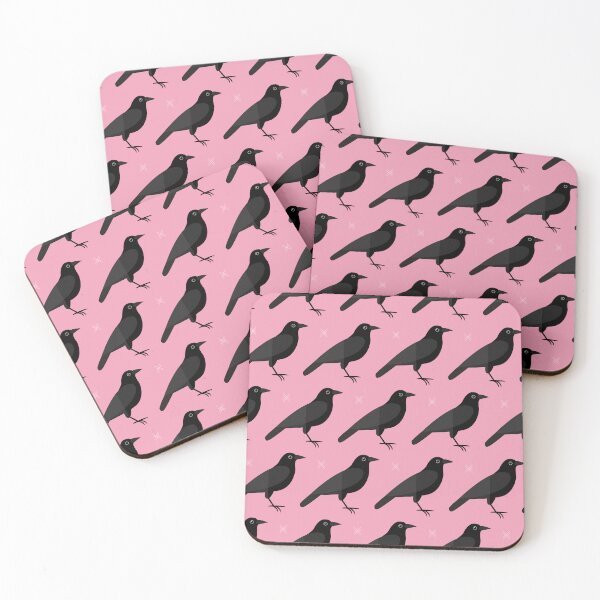 Item preview, Rooks on pink designed and sold by reneesillus.