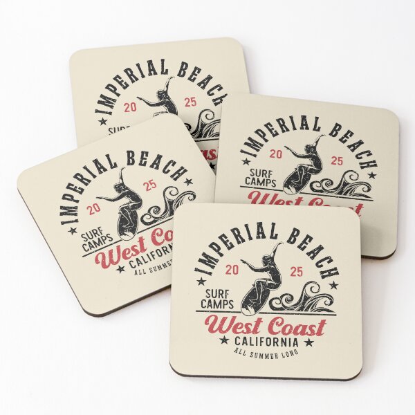 Item preview, Surfing Imperial Beach Surf Camp San Diego County California designed and sold by eclecTEEq.