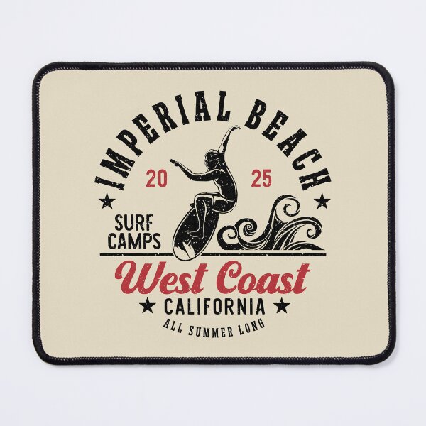 Item preview, Surfing Imperial Beach Surf Camp San Diego County California designed and sold by eclecTEEq.