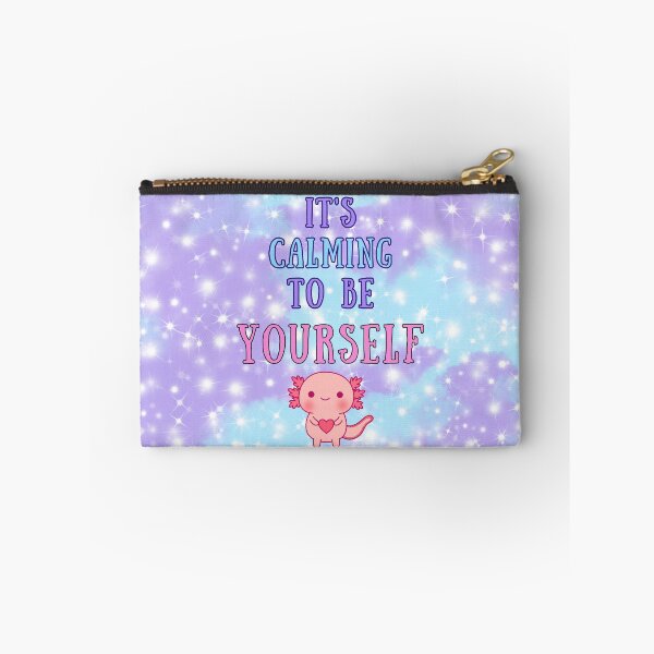 Item preview, It’s Calming to Be Yourself | Cute Axolotl Galaxy Self-Love Design designed and sold by MagicContOasis.