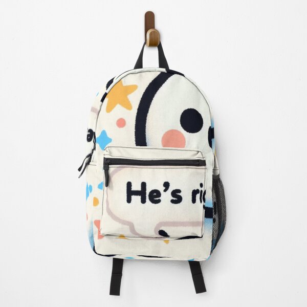Item preview, He’s Right Here – Minimal Dot with Thoughtful Caption Design designed and sold by ashokreddy343.