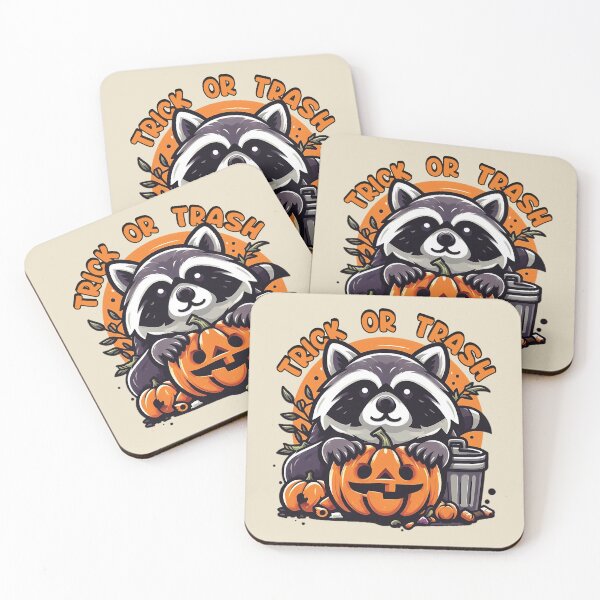 Item preview, Trick or Trash Panda designed and sold by Scaryzz.
