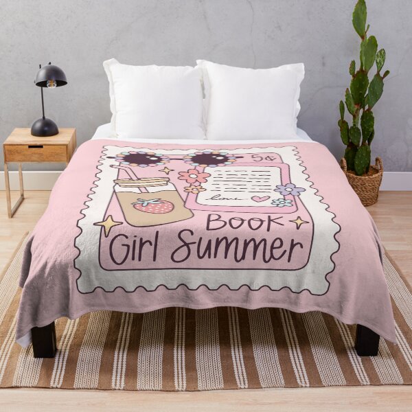 Item preview, Book Girl Summer, Bookish Trendy Book Lover Stamp designed and sold by Littlstix.
