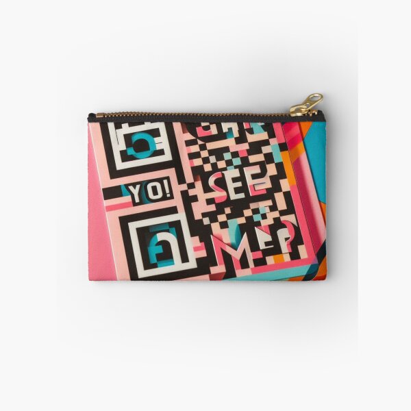 Item preview, QR Code Message – “Can You See Me?” Hidden Tech Design designed and sold by ashokreddy343.