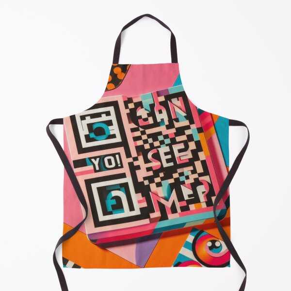 Item preview, QR Code Message – “Can You See Me?” Hidden Tech Design designed and sold by ashokreddy343.