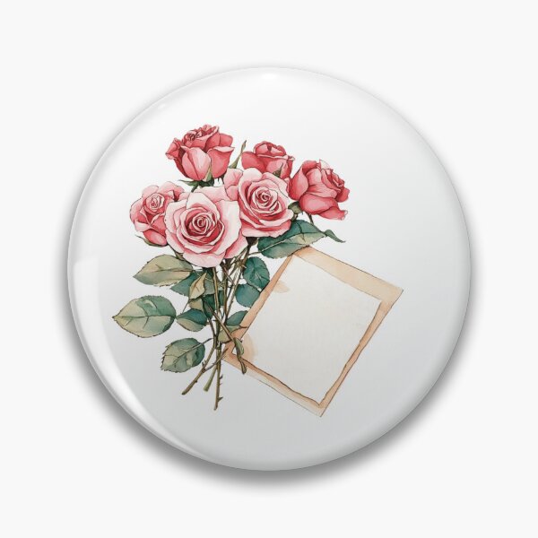 Item preview, Rose with Blank Note for Message designed and sold by positivecookie.