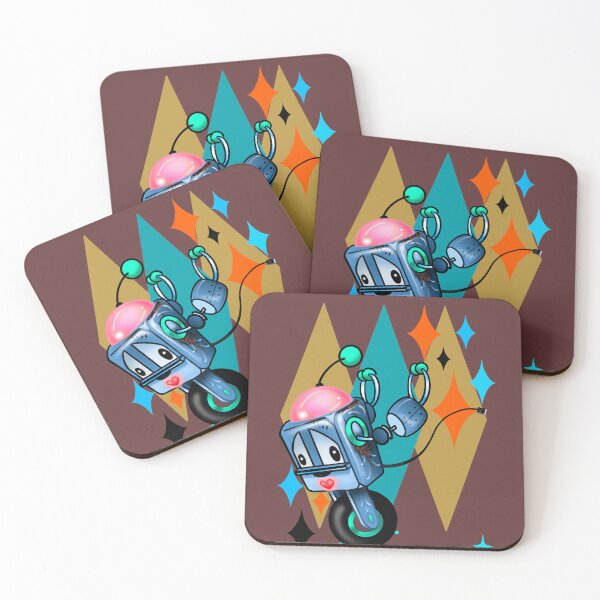Item preview, The StarBot Squad - The Bleep•Blop Files: Rockit with Diamonds designed and sold by MetroINKbooks.