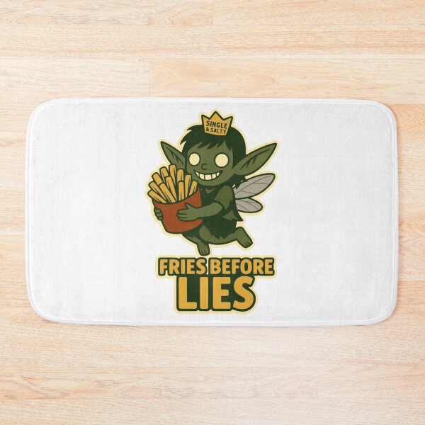 Item preview, Fries Before Lies designed and sold by DarkEggFactory.