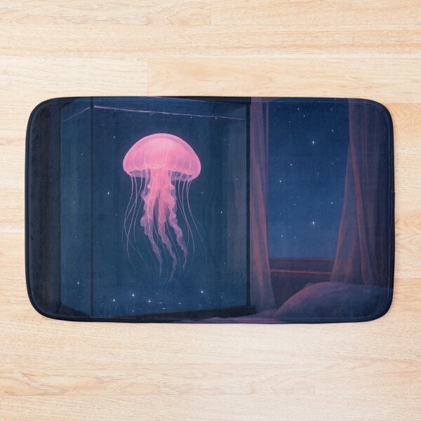 Item preview, Glowing Jellyfish Aquarium by Moonlight designed and sold by SassyArtistry.