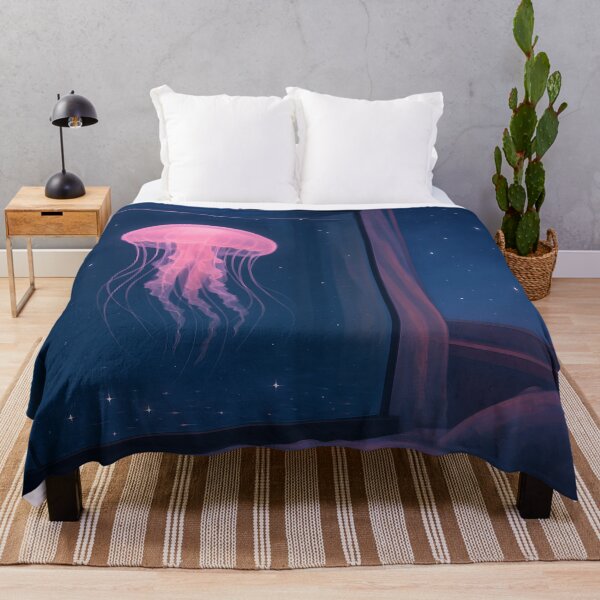 Item preview, Glowing Jellyfish Aquarium by Moonlight designed and sold by SassyArtistry.