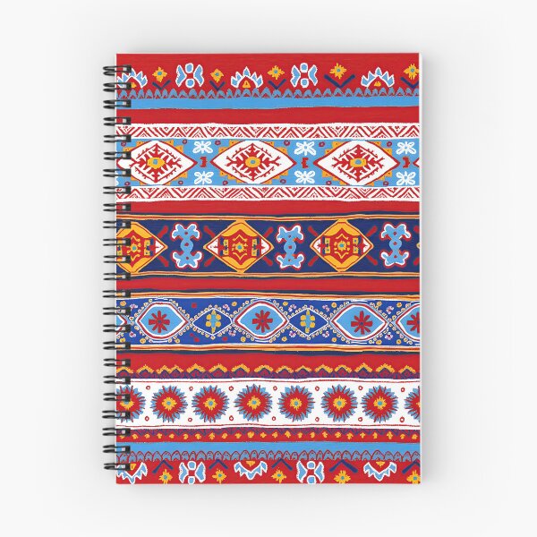 Item preview, Swedish Norwegian Folk Art – Colorful Nordic Tribal Pattern designed and sold by Prints and Lifestyle.