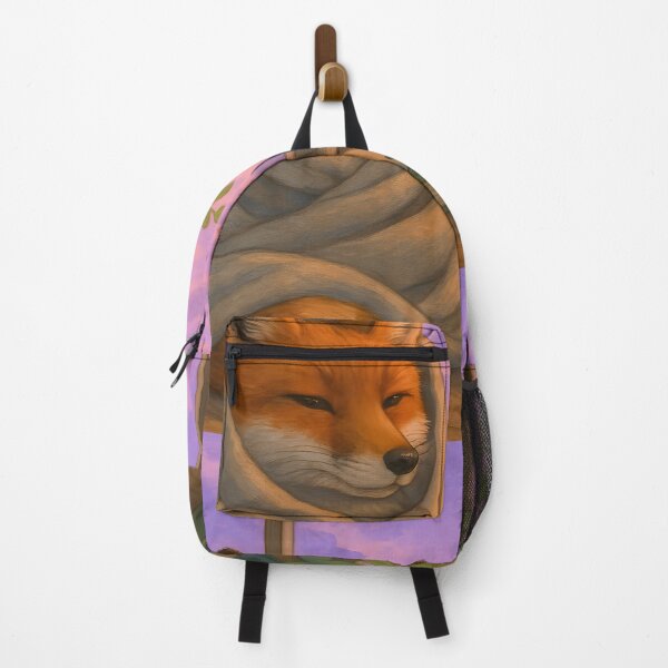 Item preview, Cozy Fox Wrapped in Blanket at Sunset designed and sold by SassyArtistry.