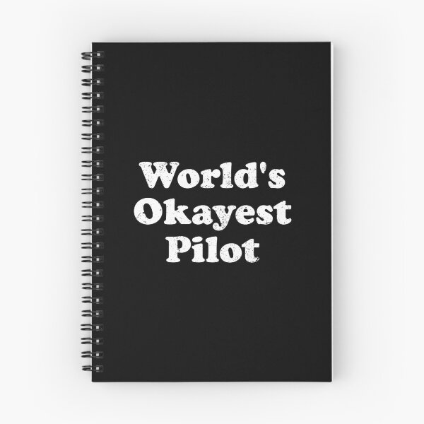 Item preview, Worlds Okayest Pilot designed and sold by xhearalisa.