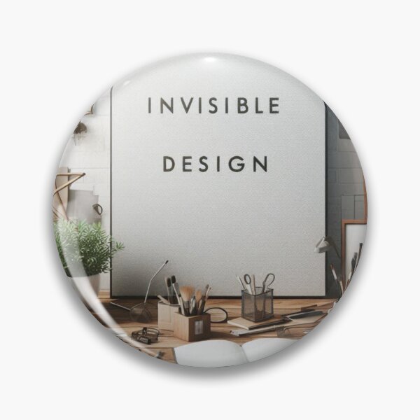 Item preview, Design in Disguise – “Invisible Design” Minimalist Art designed and sold by ashokreddy343.