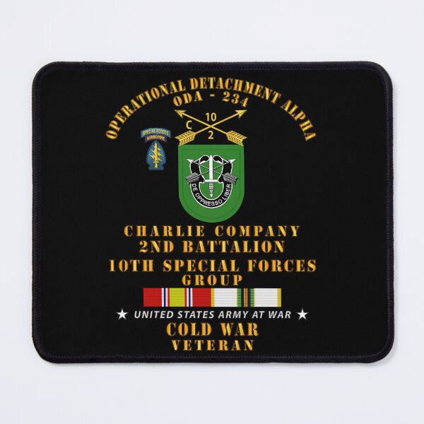 Item preview, Army - ODA 234 - C Co, 2nd Bn 10th SFG w COLD SVC designed and sold by Military Insignia Products.