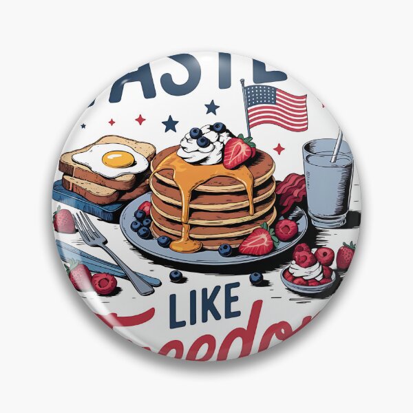 Item preview, Patriotic Pancake Breakfast, Tastes Like Freedom designed and sold by GalenoHenley.