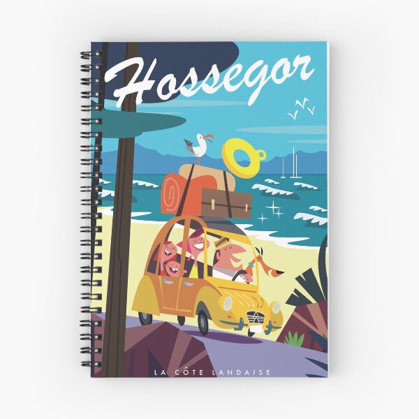 Item preview, Hossegor poster designed and sold by GAGodel.