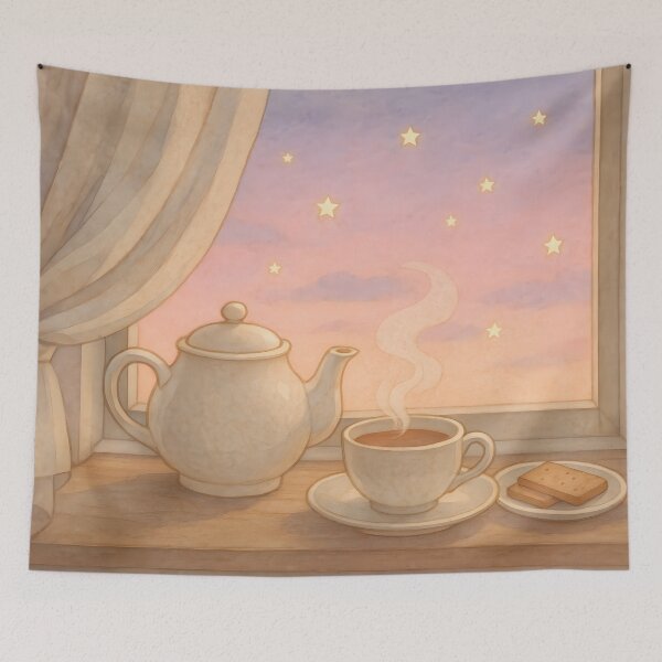 Item preview, Warm Tea by the Dreamy Window designed and sold by SassyArtistry.