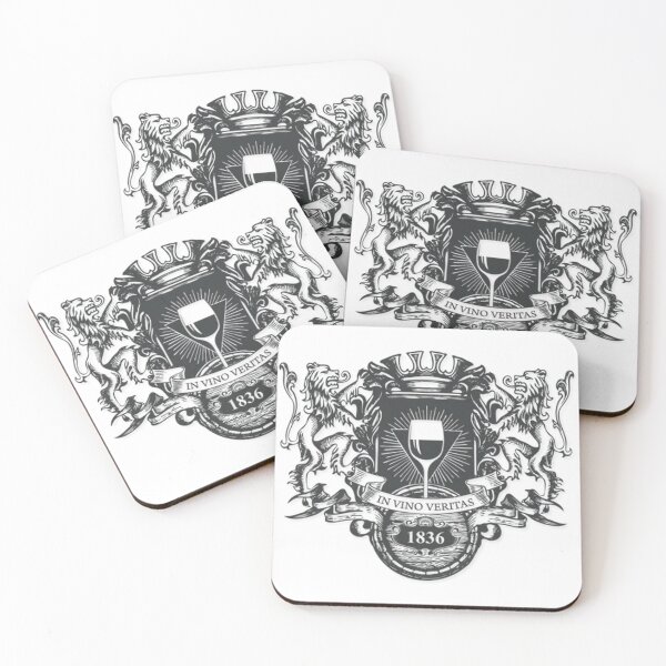 Item preview, Luxury Wine Logo - Vintage Winery Emblem "In Vino Veritas" Since 1836 designed and sold by PhongsakornShop.