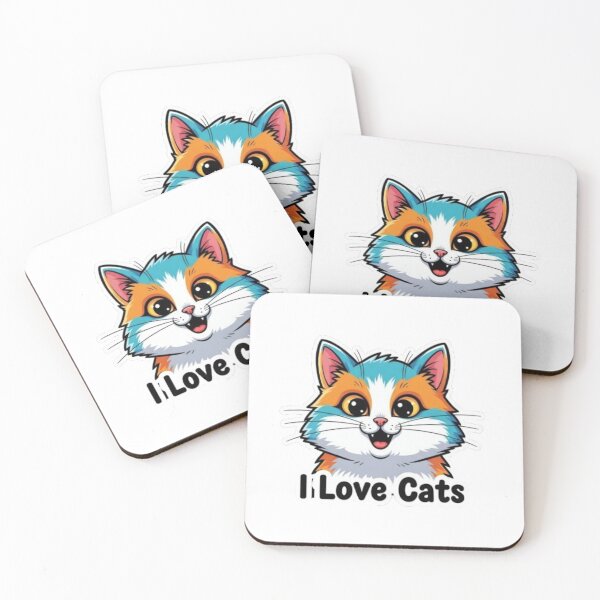 Item preview, I love Cats designed and sold by Multiverse-King.