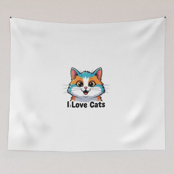 Item preview, I love Cats designed and sold by Multiverse-King.