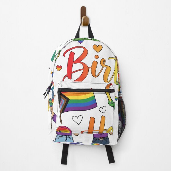 Item preview, Inclusive Rainbow "Happy Birthday" with Diverse Characters designed and sold by Dailyprintstyle.