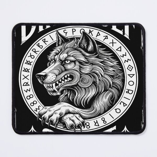 Item preview, Dire Wolf Spirit Animal Celtic Norse Mythical designed and sold by WindowStone.