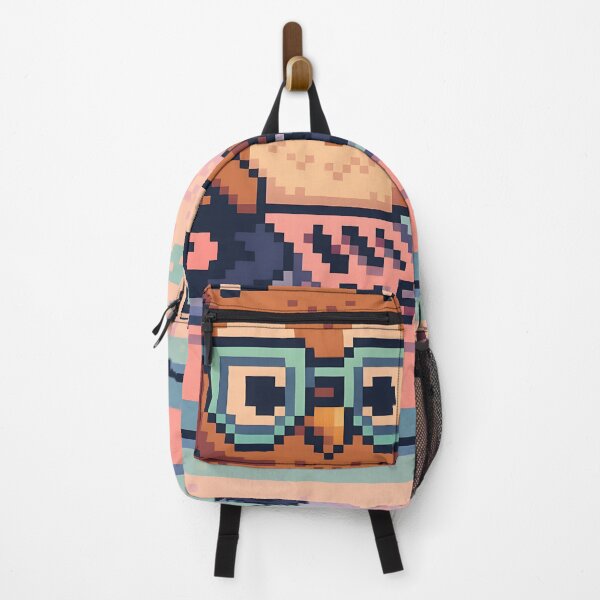 Item preview, Pixel Owl DJ Spinning Vinyl Records designed and sold by SassyArtistry.