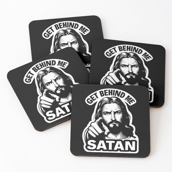 Item preview, Matthew 16:23 Get Behind Me Satan designed and sold by plushism.