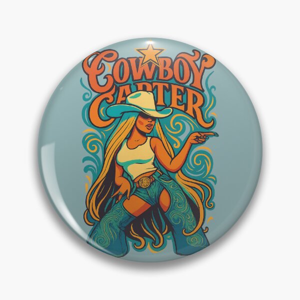 Artikelvorschau, Beyonce Cowboy Carter – Kultige Schlaghose und Cowboyhut entworfen und verkauft von GirlyPopped.