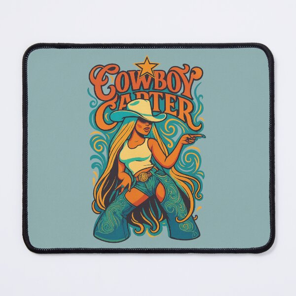 Item preview, Beyonce Cowboy Carter - Iconic Flared Pants & Cowboy Hat designed and sold by GirlyPopped.