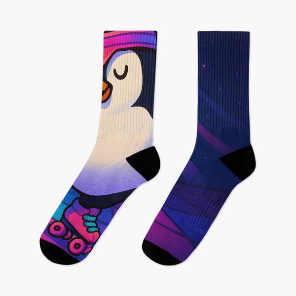 Item preview, Roller Disco Penguin Under Neon Lights designed and sold by SassyArtistry.
