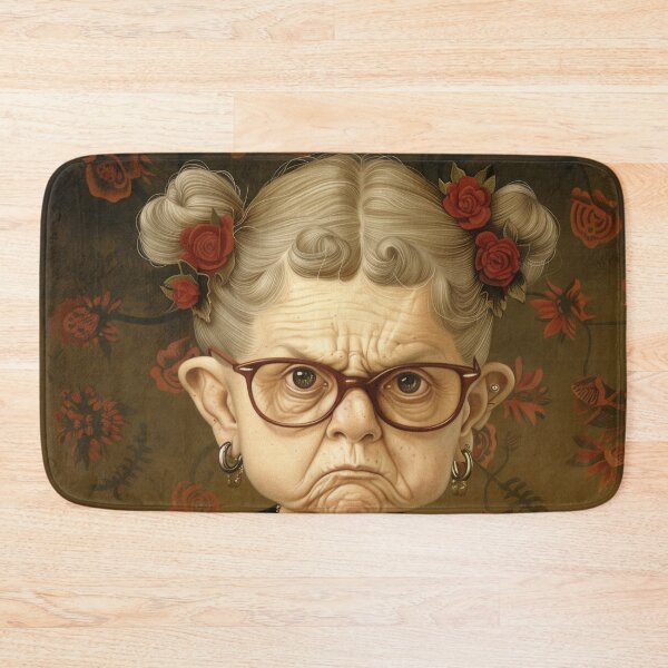 Item preview, Tattooed Granny Don't Give a Damn designed and sold by FemmeRebellion.