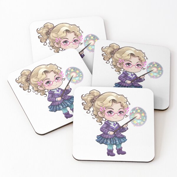 Item preview, Magical Chibi Witch - Sparkle & Charm designed and sold by ArtisticDesignsbyLinda.