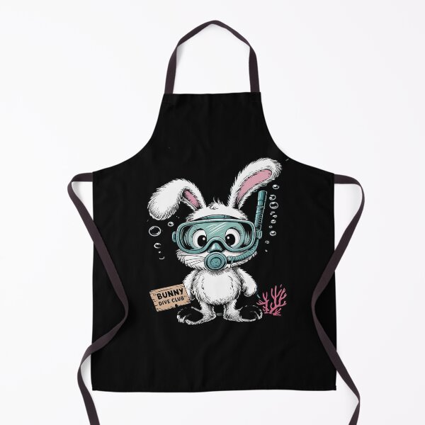 Item preview, Diving Easter Bunny funny Rabbit Mask Egg Dive designed and sold by LAZAR-EG.