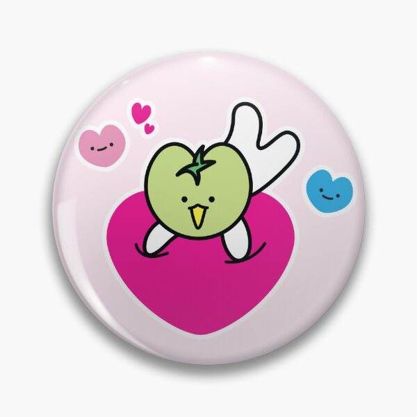 Item preview, Kawaii Green Tomato Mascot No. 3 designed and sold by hyehye33.